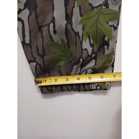 Kushi of Beverly Hills Treebark Camo Pants XL Hunting Forest Leaves Gorp Vintage - Picture 13 of 16
